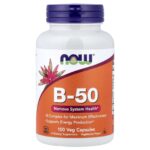 NOW Foods, B-50, 100 capsules végétales