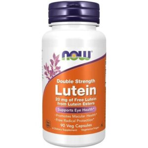 NOW Foods Lutéine 20 mg 90 Gélules