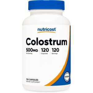 Nutricost Colostrum 500 mg 120 capsules