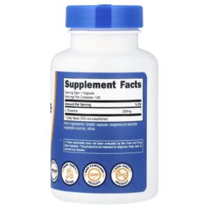 Nutricost L-theanine 200mg - 120 Capsules (120 portions)