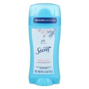 Secret – Déodorant solide invisible original – Powder Fresh