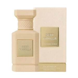 Sexy Vanilla Eau de Parfum Fragrance World Unisexe – 80ml