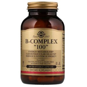 Solgar B-Complex "100", 100 gélules végétales