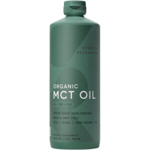 Sports Research Organic MCT Oil, 946 ml