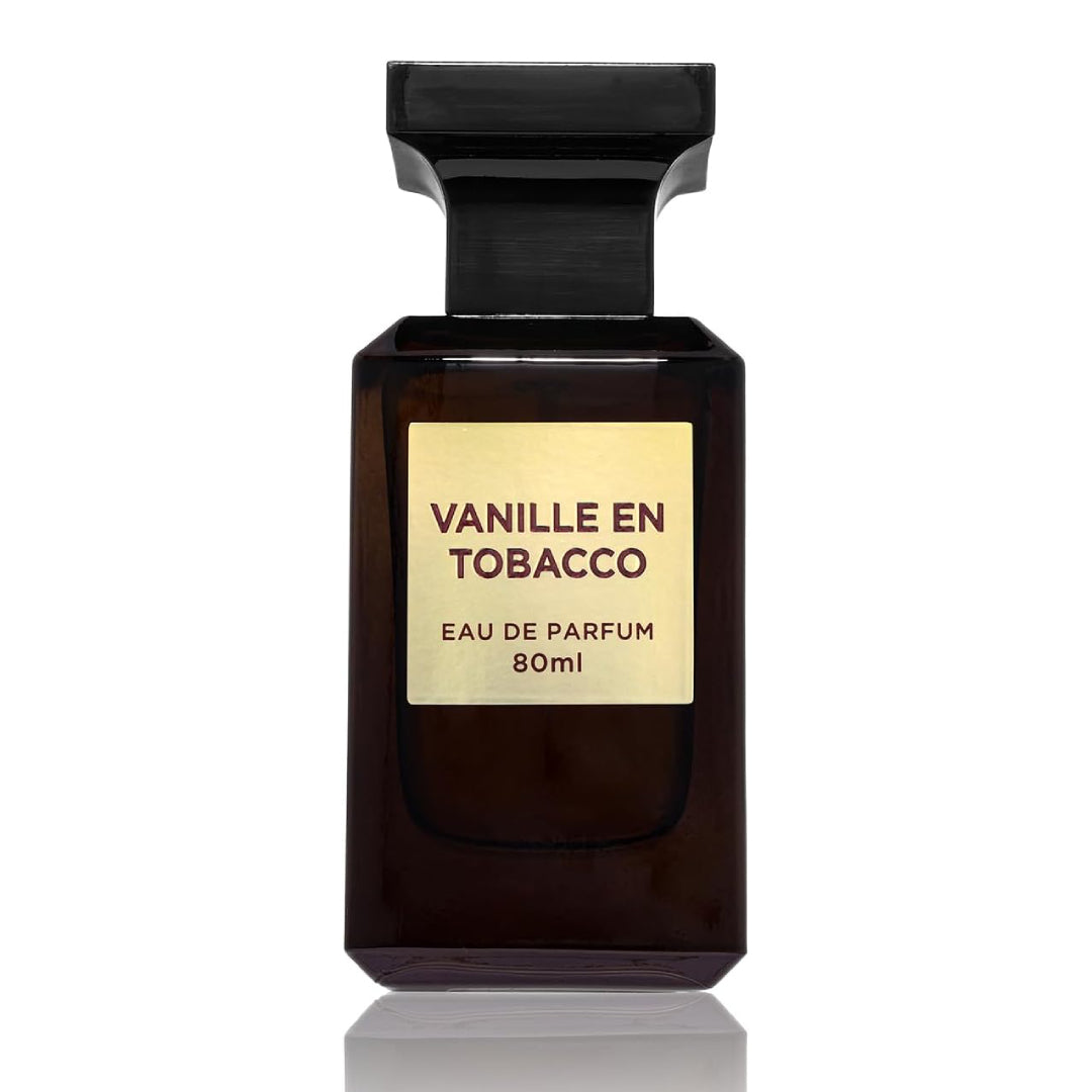 Vanille en Tabacoo Eau De Parfum Fragrance World Unisexe – 80ml – Image 5