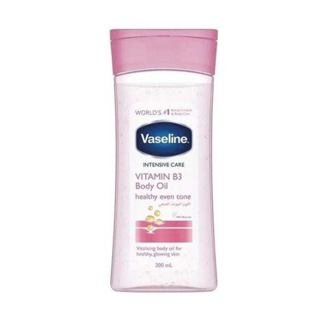 Vaseeline - Intensive Care Vitamin B3 Body Oil Pink - 200 ml – Image 2