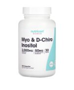 Nutricost Myo + D-Chiro Inositol Soutient pour femme 120 capsules