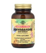 Solgar Ashwagandha Extrait de racine, 60 capsules végétales