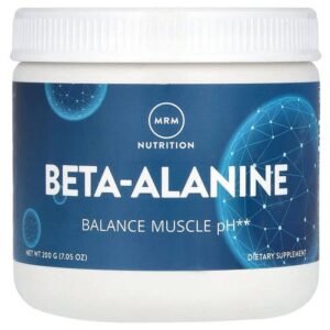 MRM Bêta-alanine, Équilibre du pH musculaire, 200 g