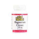 Natural Factors Citrat de magnésium, 150 mg, 90 Gélules