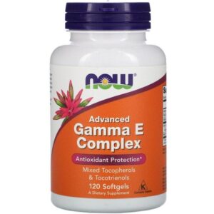 Now Foods Gamma E Complexe avancé, 120 capsules molles