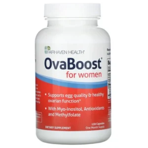 Fairhaven Health OvaBoost pour femmes, 120 capsules