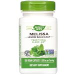 Nature'S Way Feuille de mélisse citronnée 1500 mg. - 100 Capsules végétaliennes