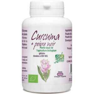 GPH Diffusion Curcuma + Poivre 300 Mg Bio