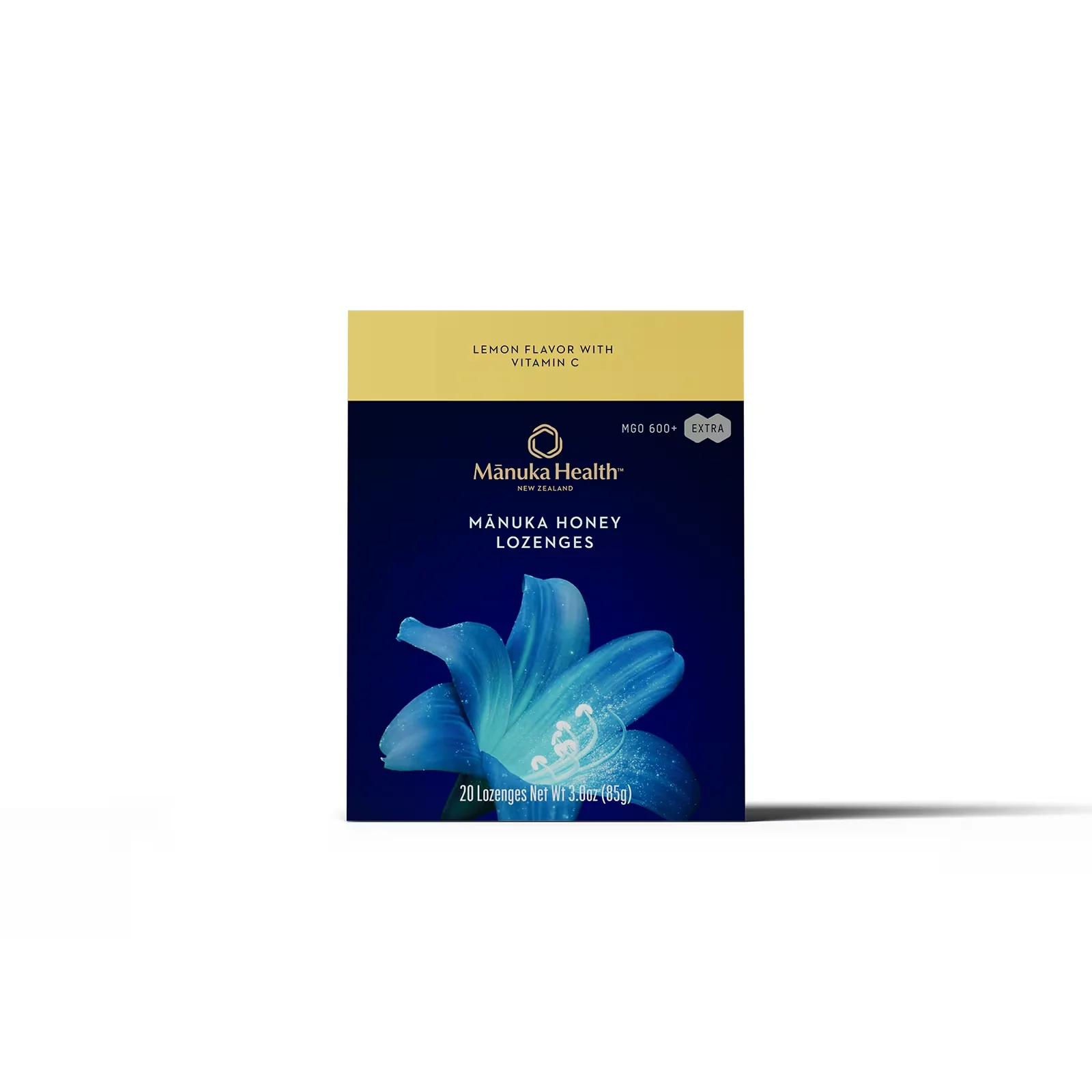 Manuka Health, Manuka Honey Lozenges, Lemon, MGO 600+, 20 lozenges – Image 4