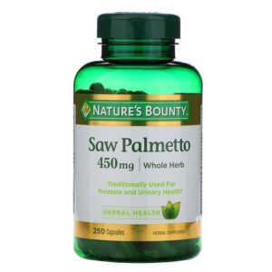 Nature'S Bounty Saw Palmetto 450 mg, 250 Capsules