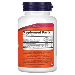 Now Foods Complexe C-1000 Tamponné, Buffered C-1000 Complex, 90 Comprimés