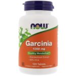 Now Foods Garcinia 1000 mg - 120 comprimés