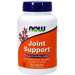 Now Foods Soutien des articulations avec de la glucosamine, du Boswellin et du concombre de mer, 90 gélules