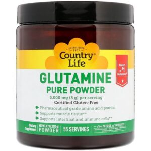 Country Life glutamine Poudre pure , 5000 mg, 275 g