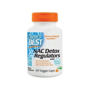 Doctor's Best NAC Detox Regulateurs, 60 gélules végétales