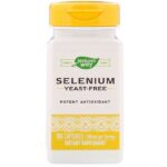 Nature'S Way Sélénium, 200 mcg Puissance maximale, 100 Gélule