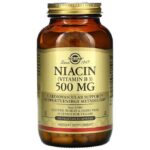 Solgar Vitamin B3 (Niacin), 500 mg, 250 Vegetable Capsules