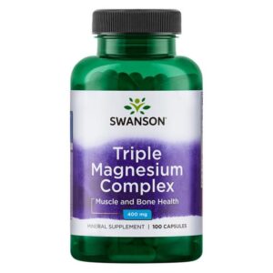 Swanson Complexe Triple Magnésium 400 MG 100 Caps