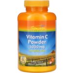 Thompson Poudre de vitamine C 5000mg 100% d'acide ascorbique pur - Soutien immunitaire et supplément antioxydant 226,79