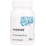 Thorne Research Zinc picolinate 15 mg 60 gelule