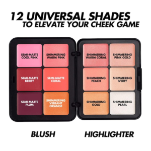 Make UP for Ever HD Skin Blush & Glow Longwear Cream Face Palette