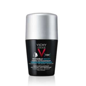 Vichy Homme Dermo-Détranspirant Invisible Protect 72H Déodorant - 50 ml